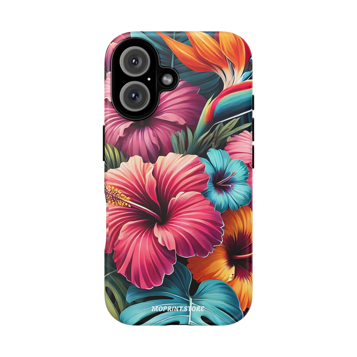 Tropical Floral Phone Case - Tough, Stylish & Colorful