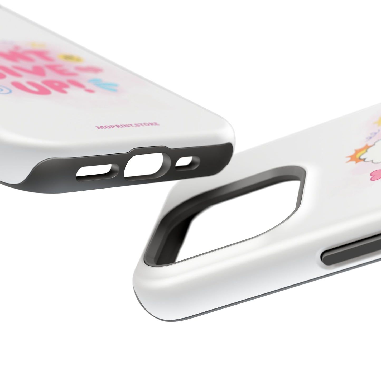Inspirational Phone Case - "Don't Give Up!" Impact-Resistant Design
