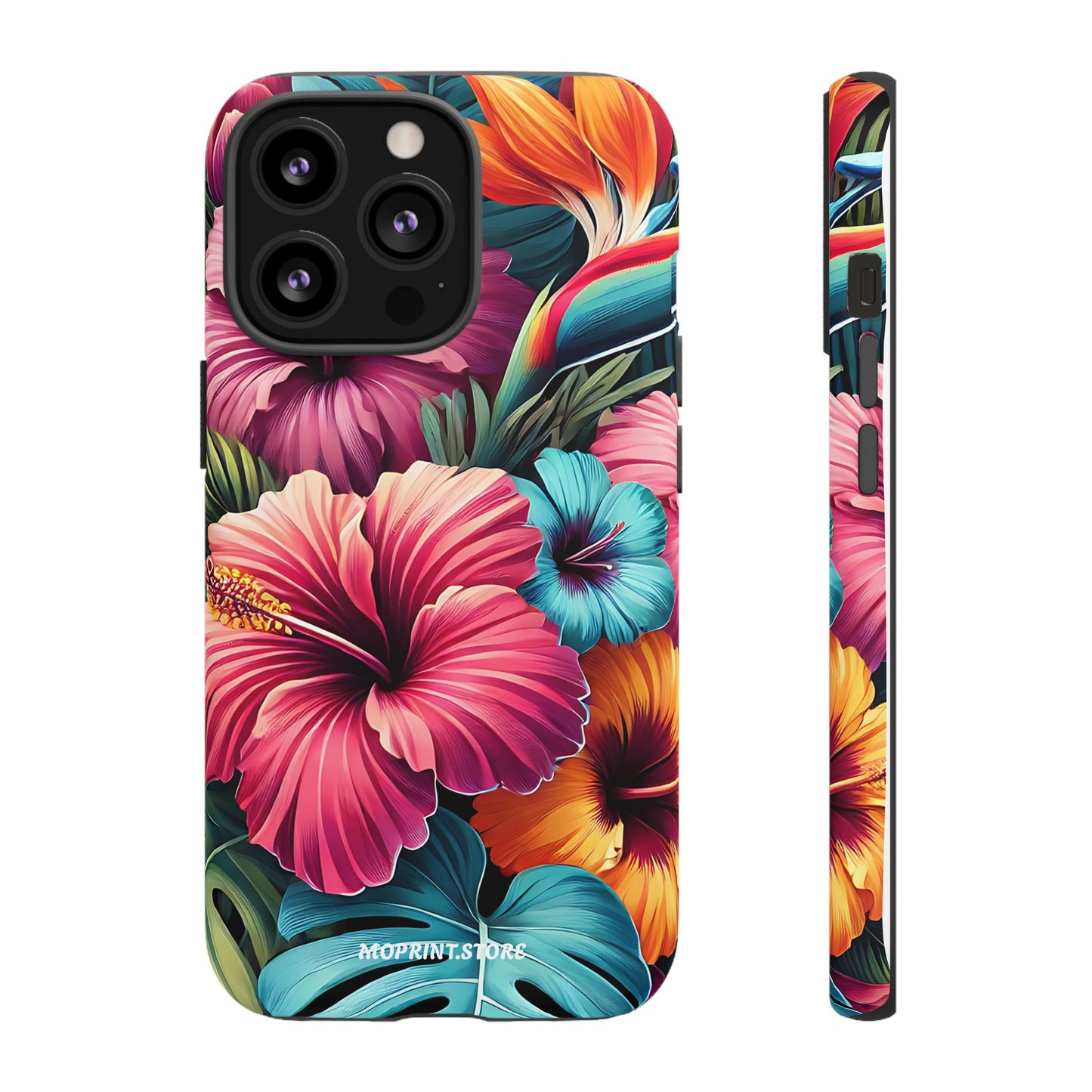 Tropical Floral Phone Case - Tough, Stylish & Colorful