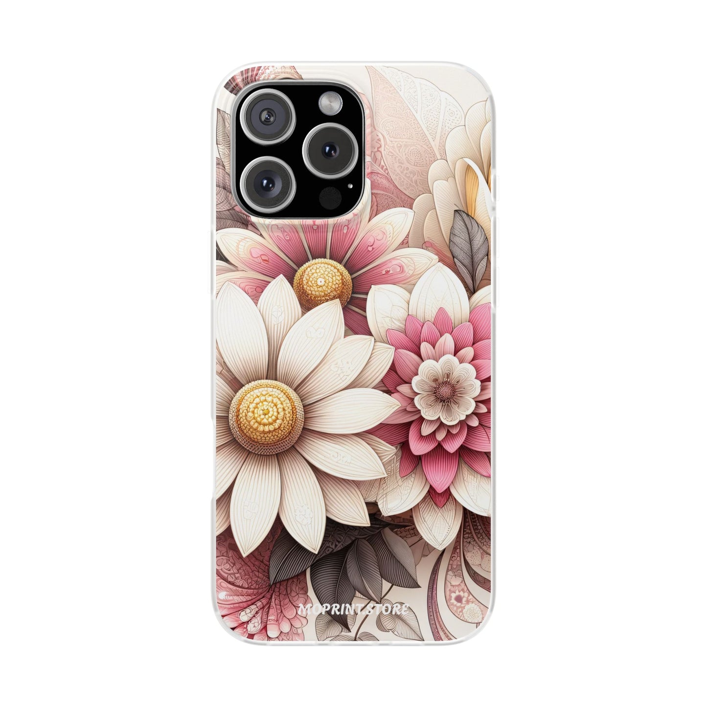 Floral Flexi Case - Vibrant Flower Design for iPhone and Android