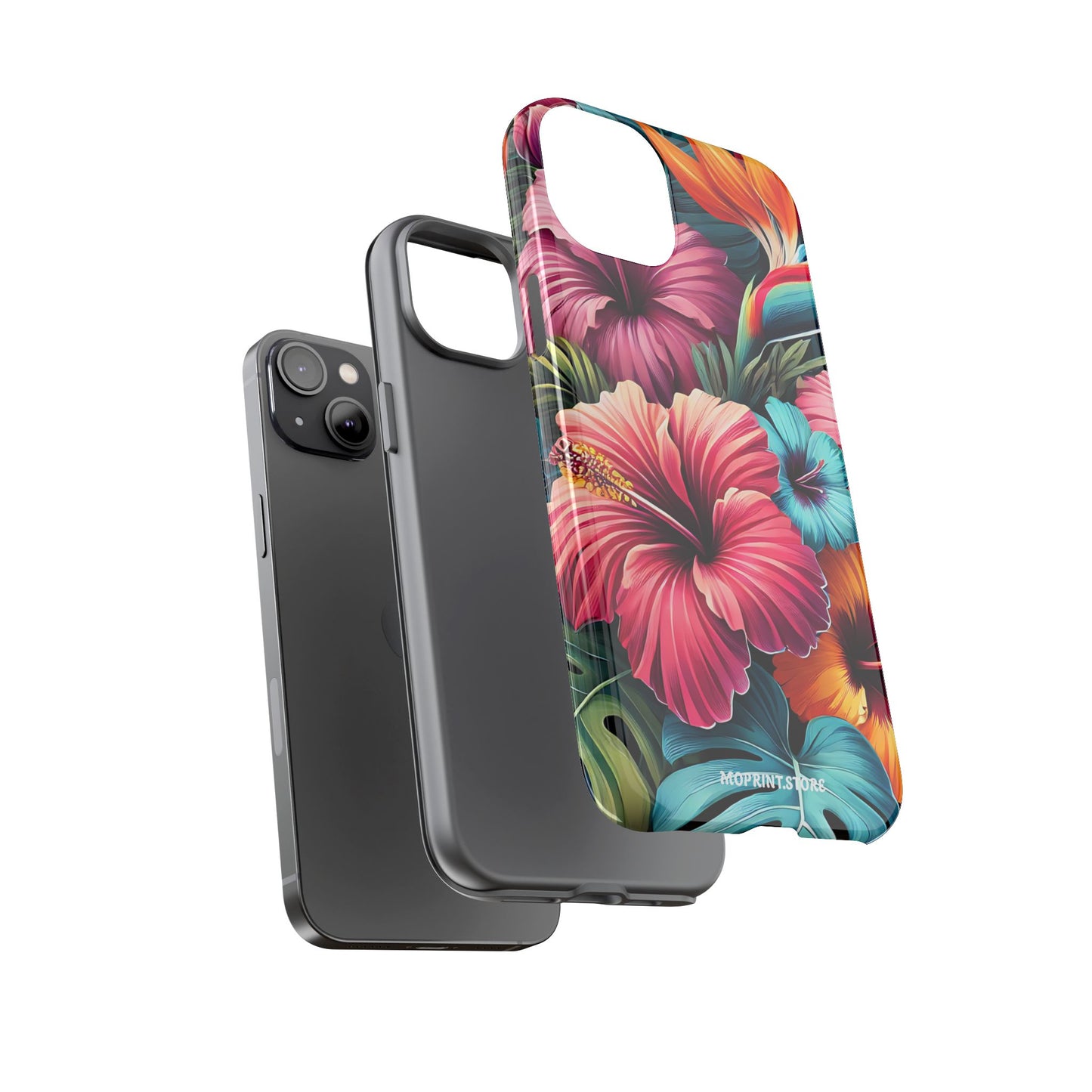 Tropical Floral Phone Case - Tough, Stylish & Colorful