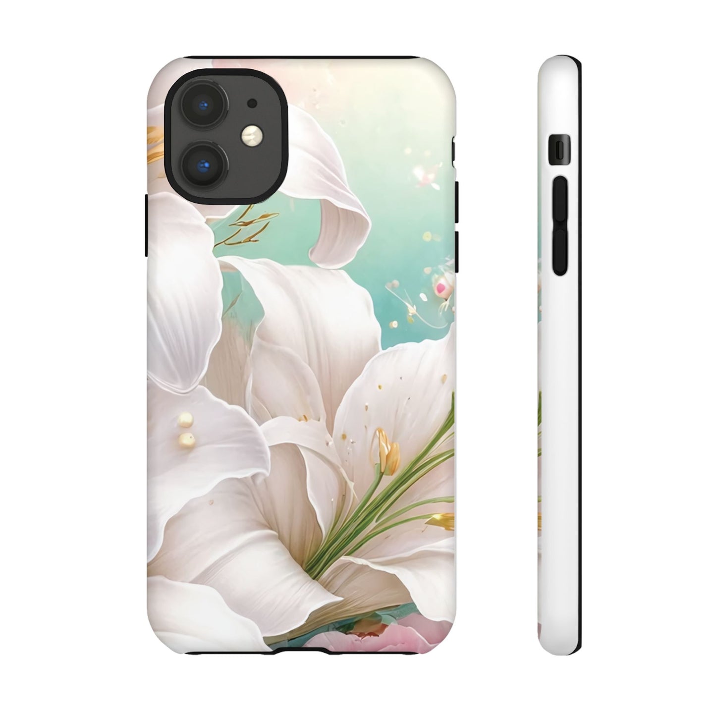 Elegant Floral Phone Case - Tough Protection with Beauty