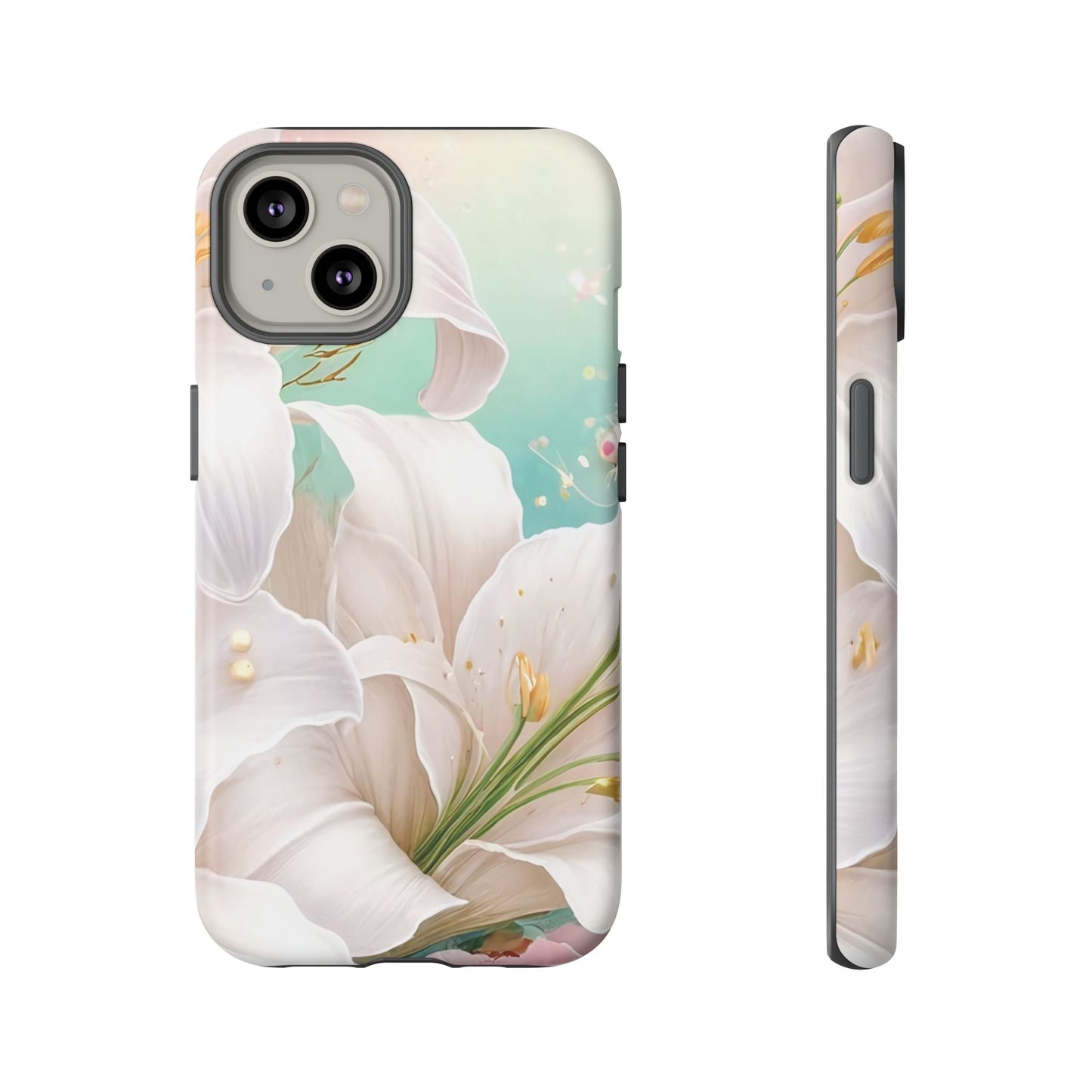 Elegant Floral Phone Case - Tough Protection with Beauty