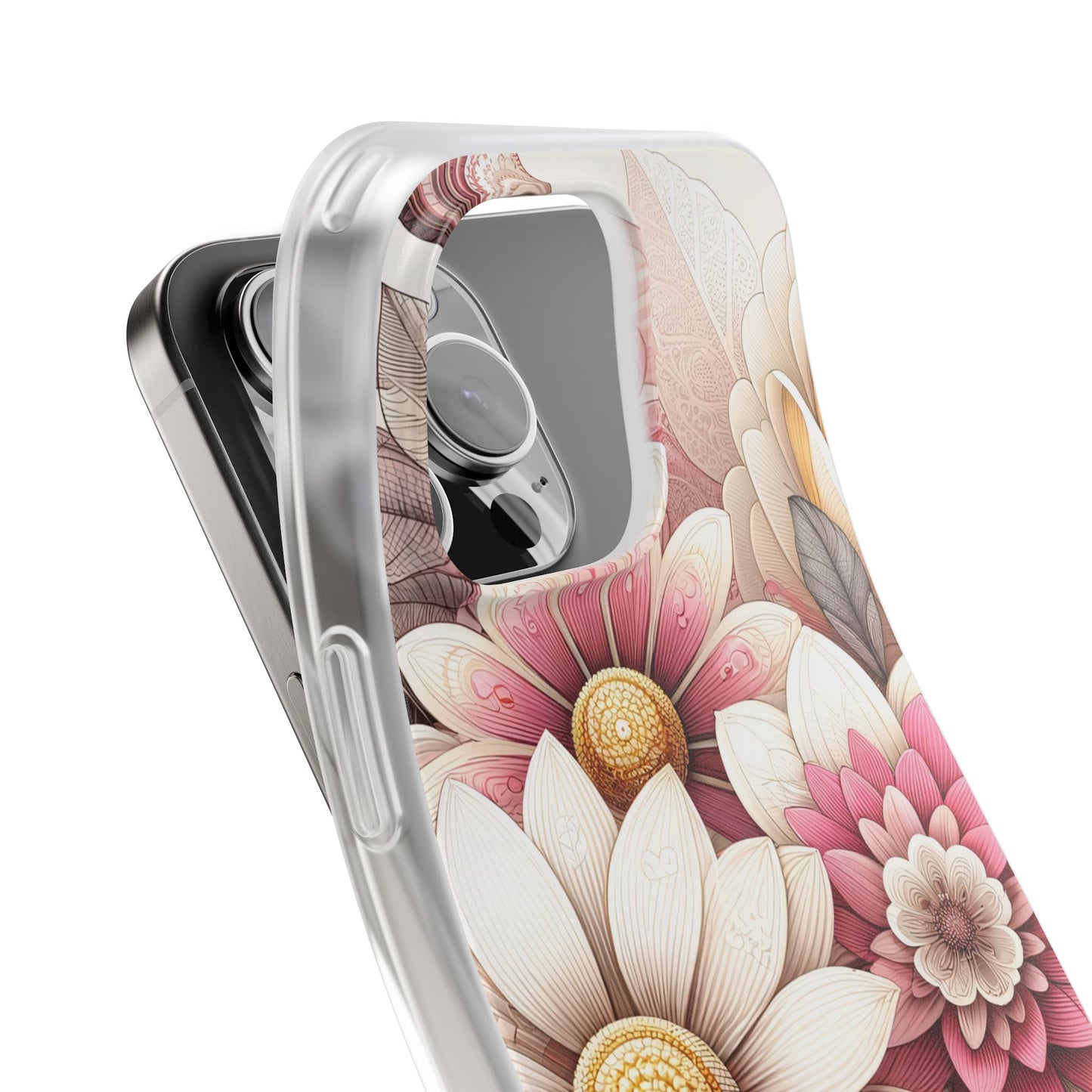Floral Flexi Case - Vibrant Flower Design for iPhone and Android