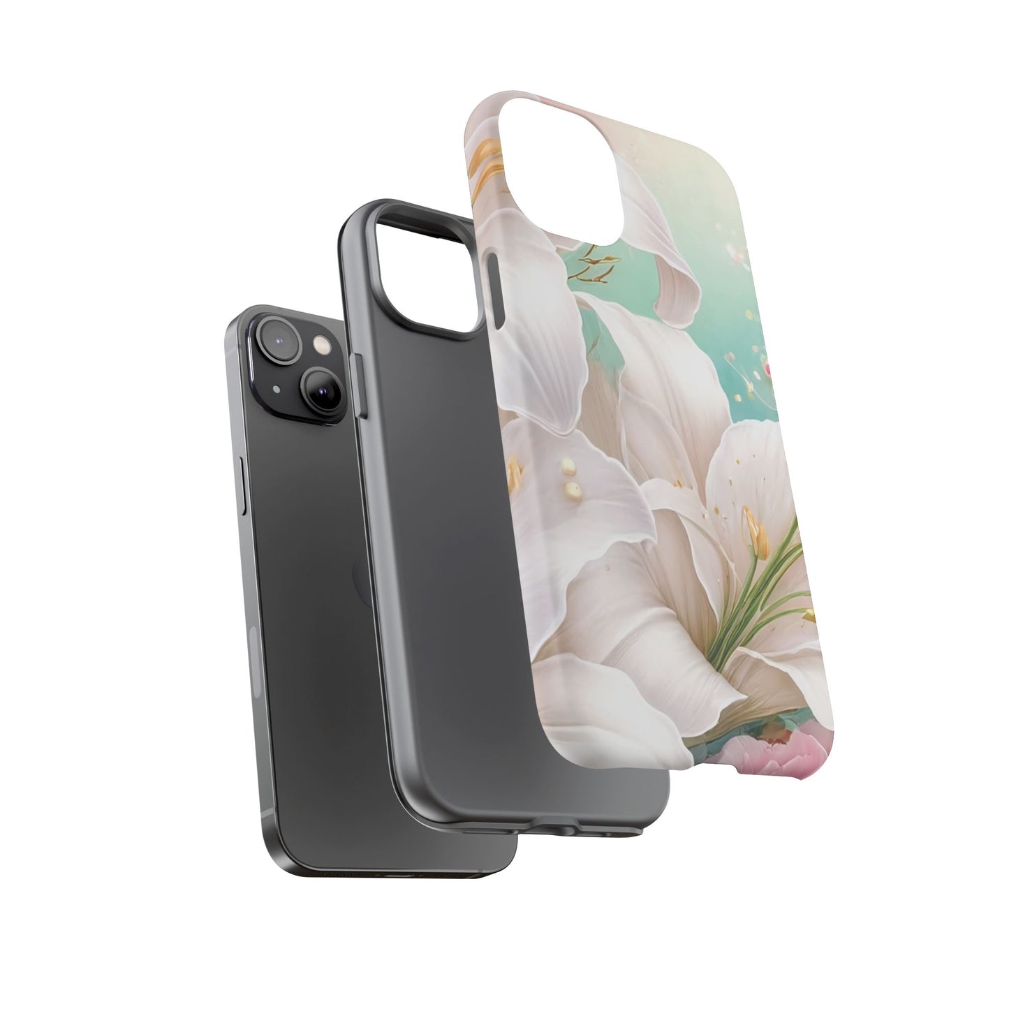 Elegant Floral Phone Case - Tough Protection with Beauty
