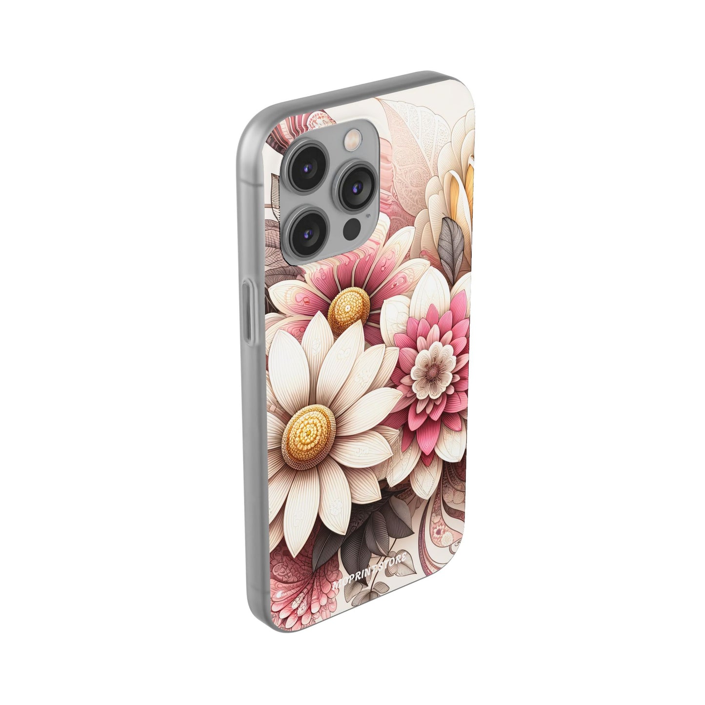 Floral Flexi Case - Vibrant Flower Design for iPhone and Android