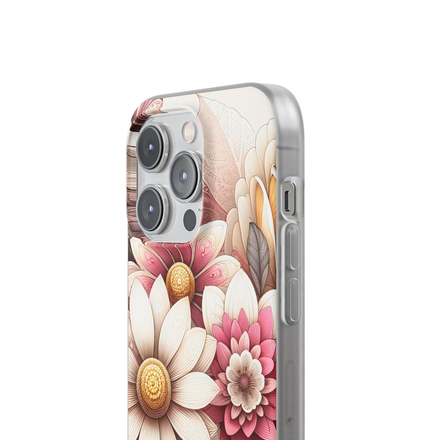 Floral Flexi Case - Vibrant Flower Design for iPhone and Android