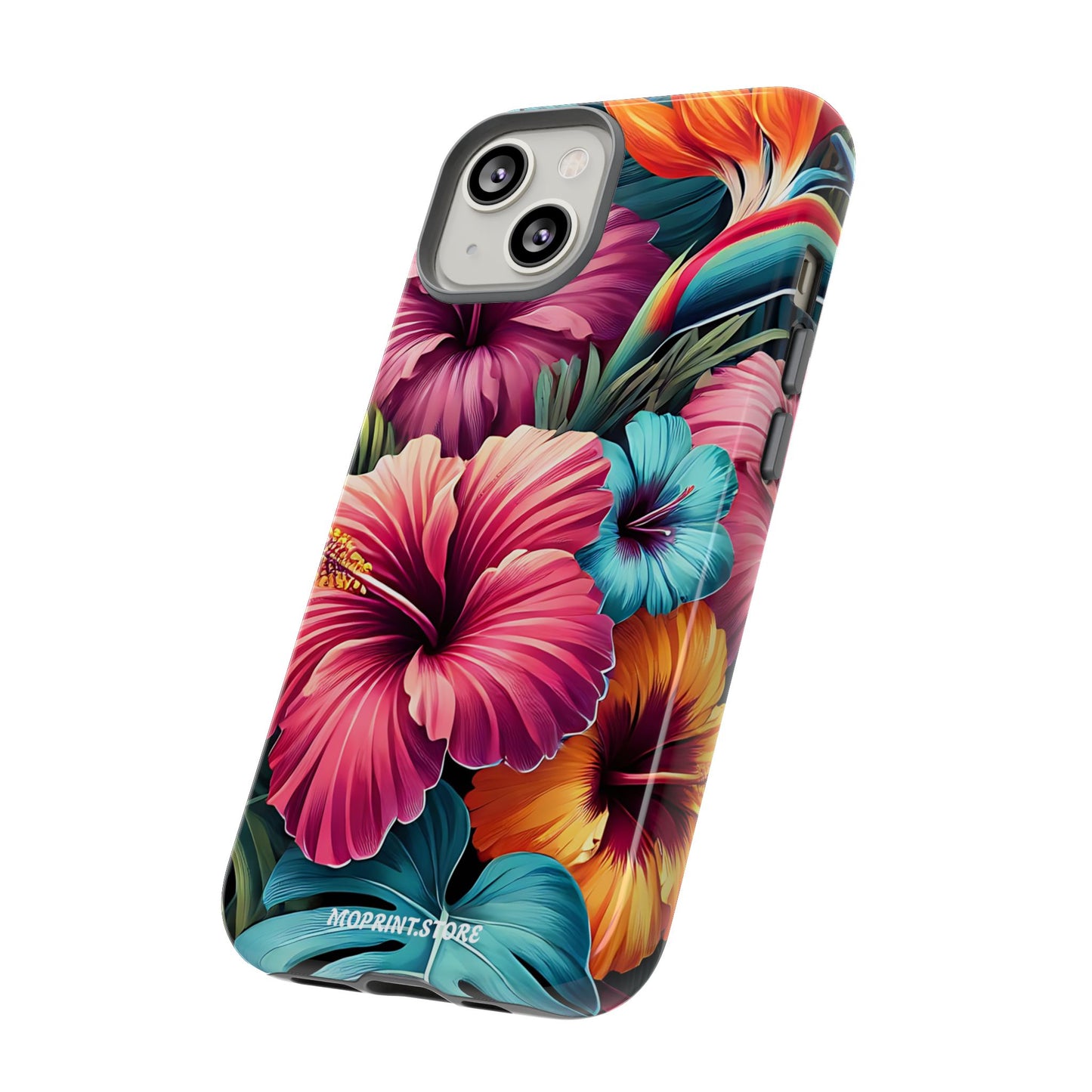 Tropical Floral Phone Case - Tough, Stylish & Colorful