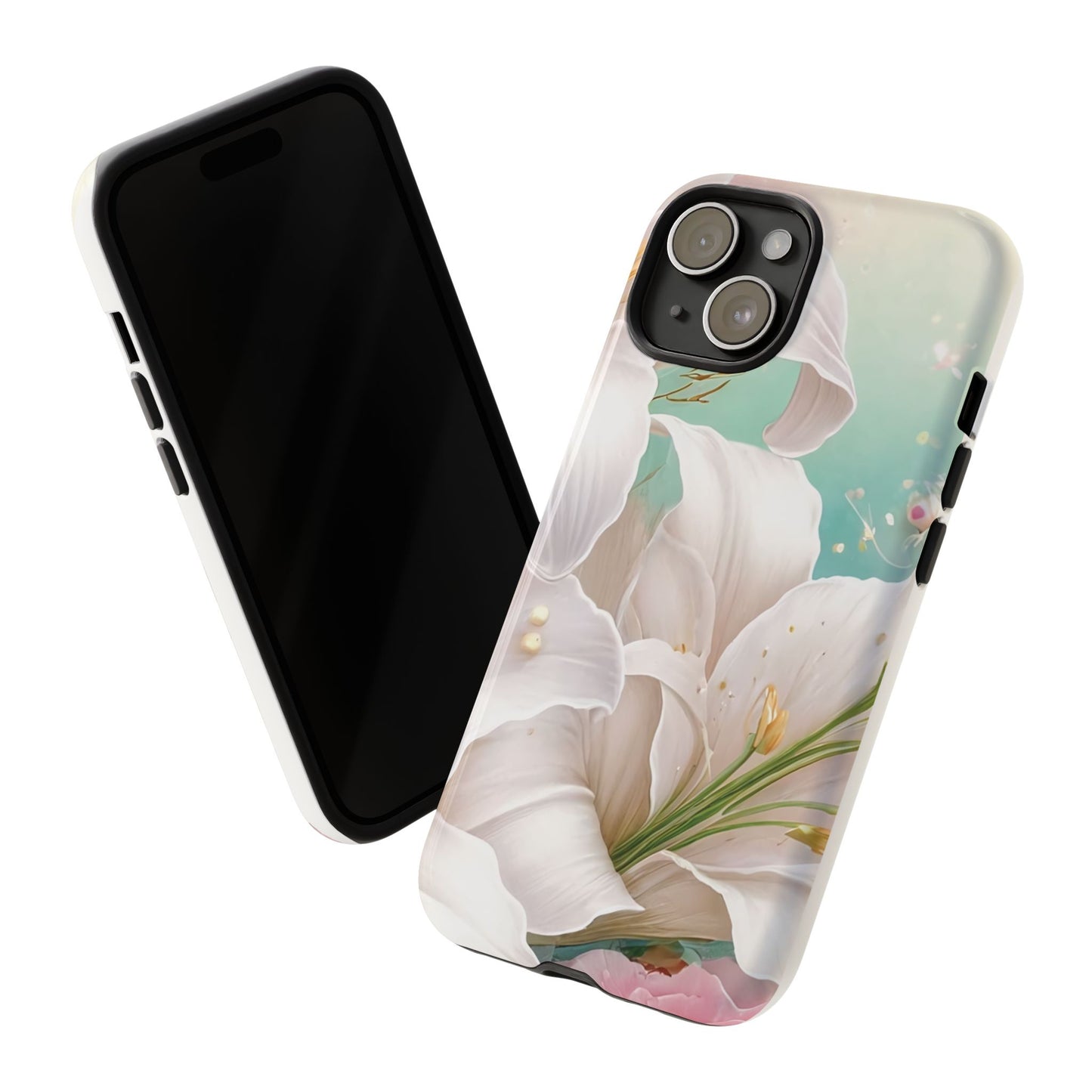Elegant Floral Phone Case - Tough Protection with Beauty