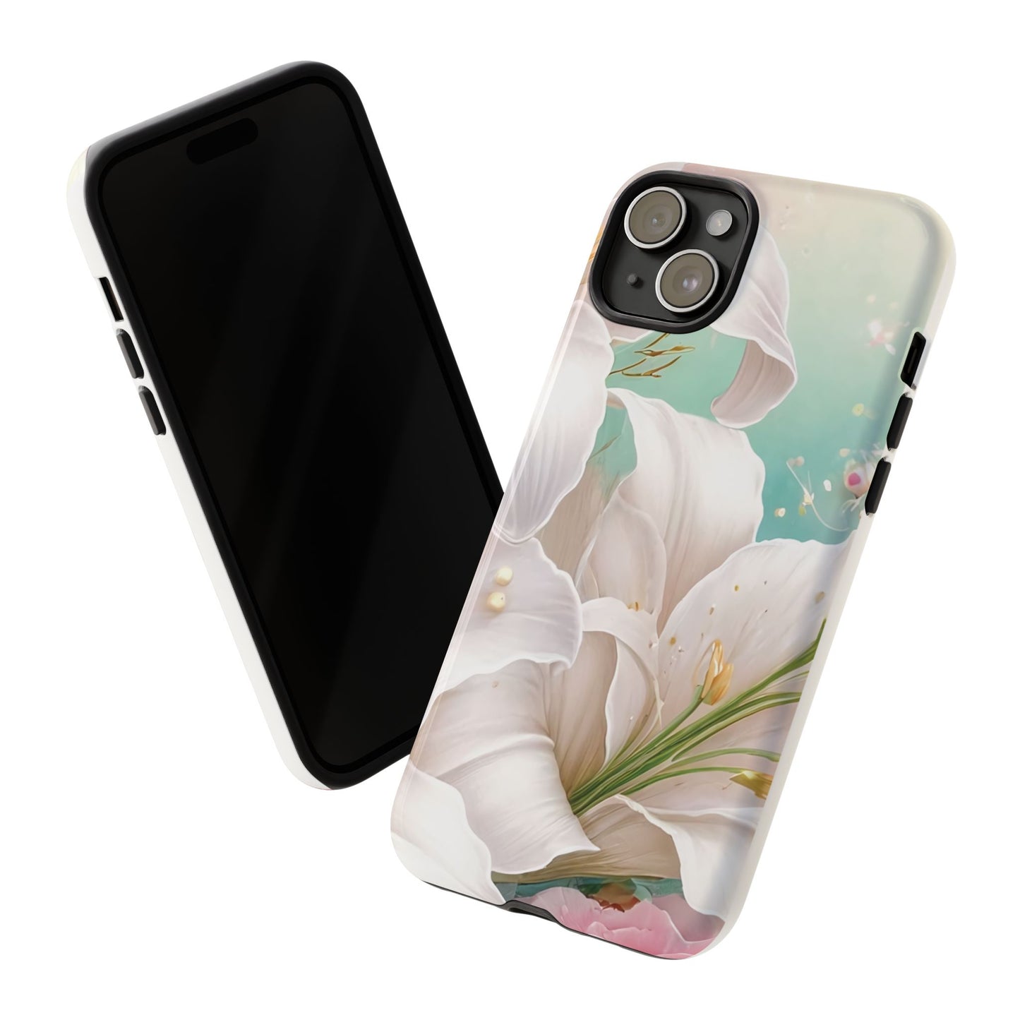 Elegant Floral Phone Case - Tough Protection with Beauty