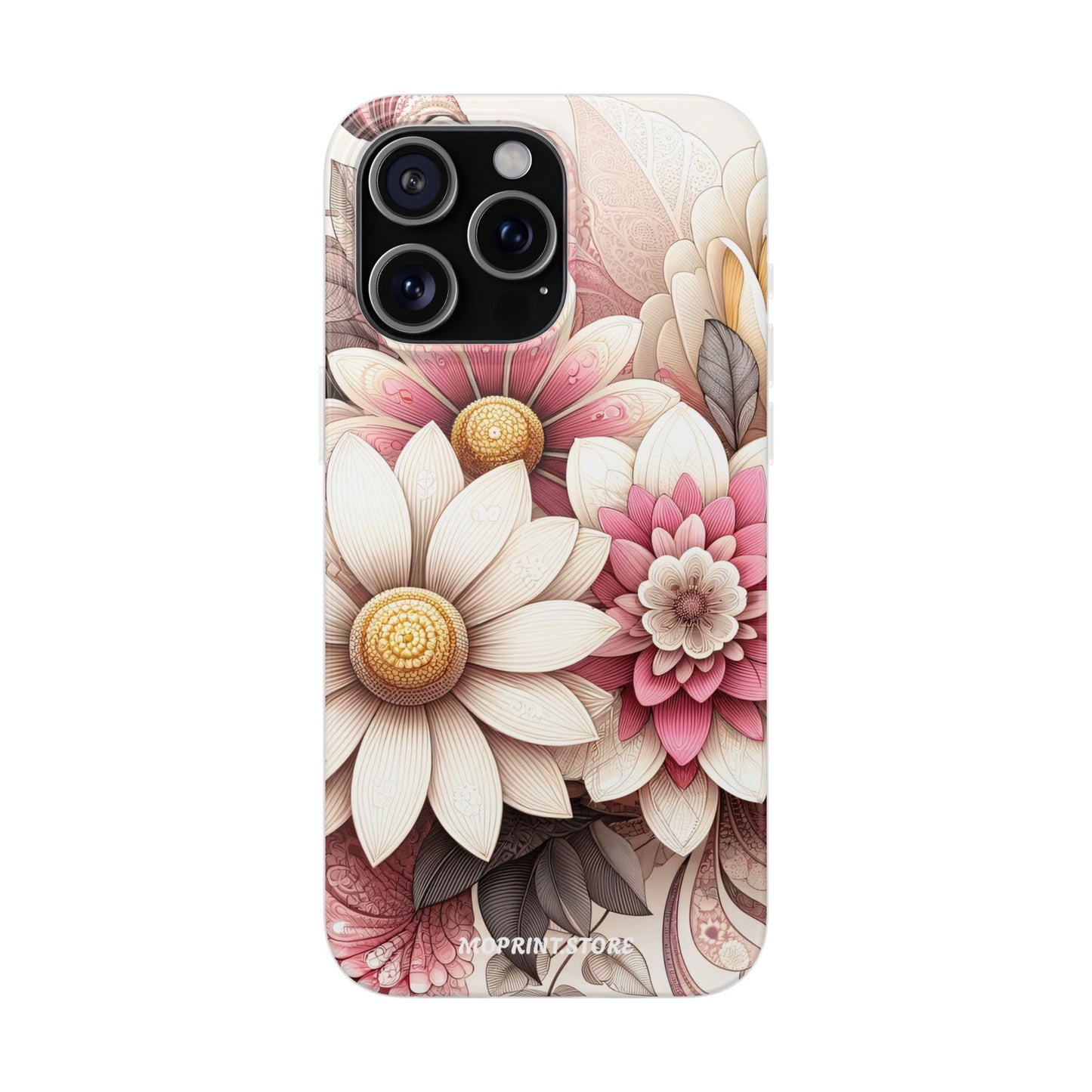 Floral Flexi Case - Vibrant Flower Design for iPhone and Android