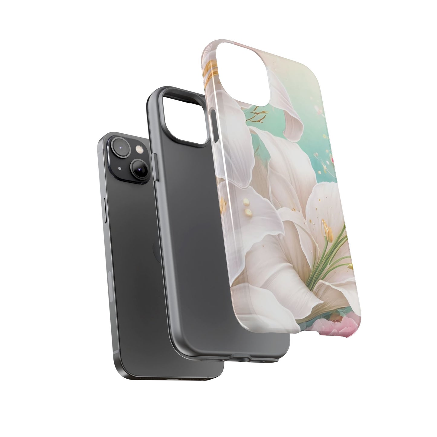 Elegant Floral Phone Case - Tough Protection with Beauty