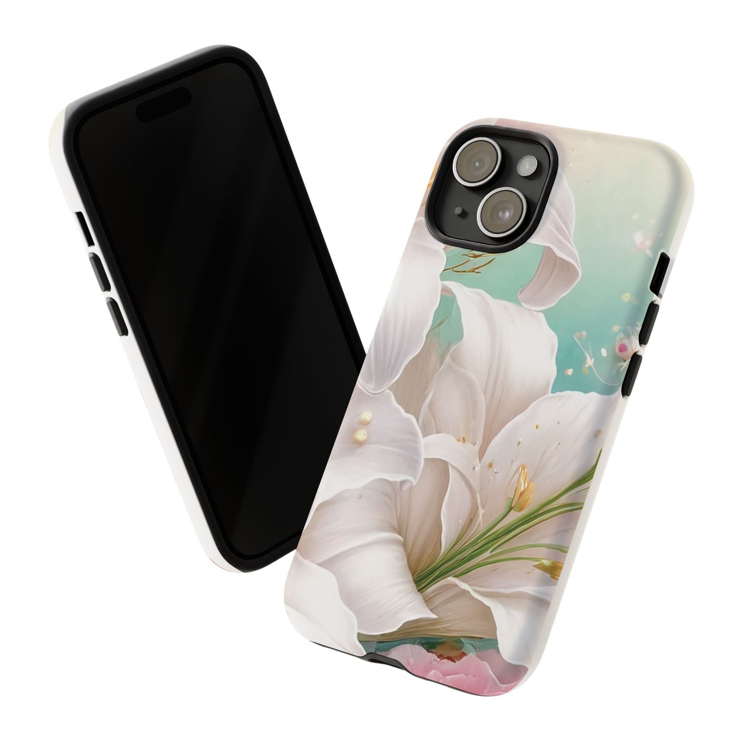 Elegant Floral Phone Case - Tough Protection with Beauty
