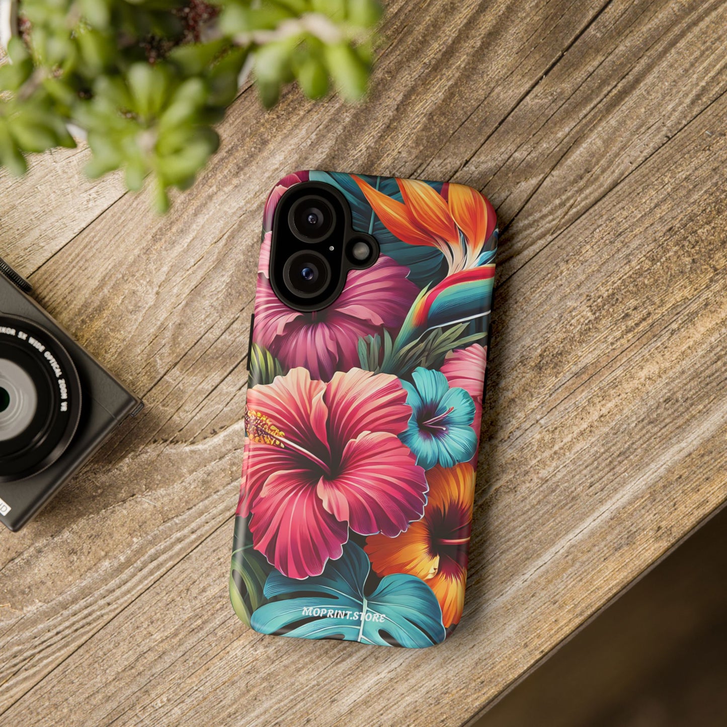 Tropical Floral Phone Case - Tough, Stylish & Colorful