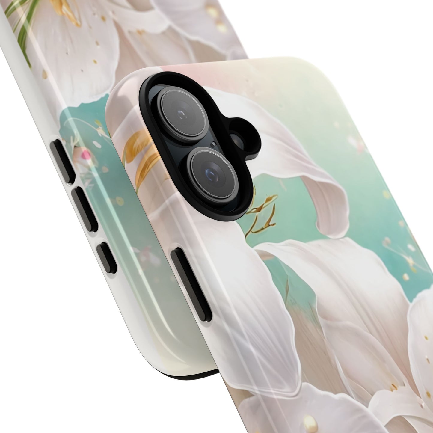 Elegant Floral Phone Case - Tough Protection with Beauty