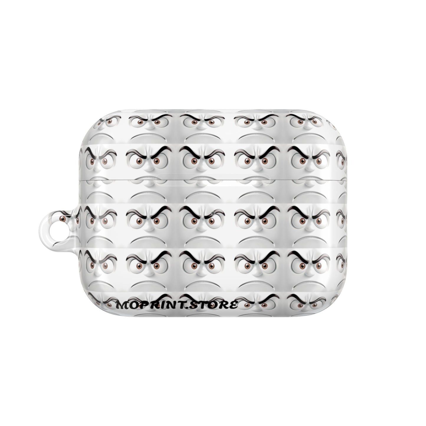Angry Eyes AirPod Case - Fun, Protective Accessory for Tech Lovers