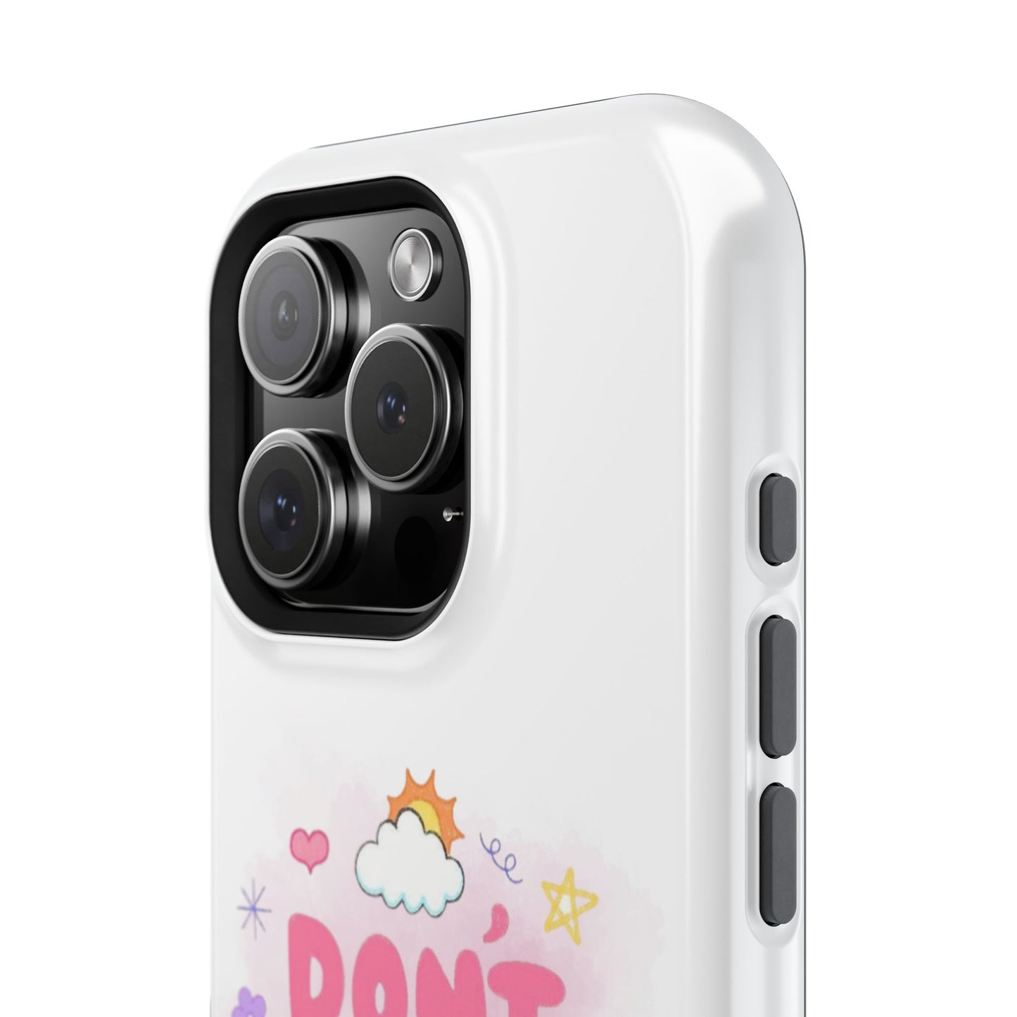 Inspirational Phone Case - "Don't Give Up!" Impact-Resistant Design
