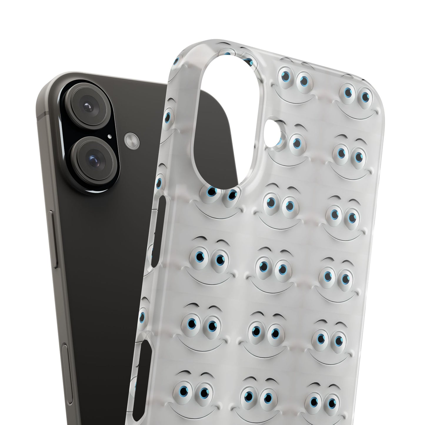 Cute Emoji Slim Phone Case - Adorable Expressions for Everyday Use