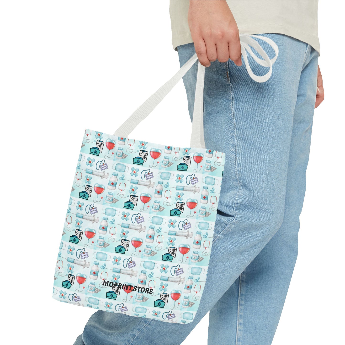 Fun Retro-Themed Tote Bag - Perfect for Everyday Use & Gifting