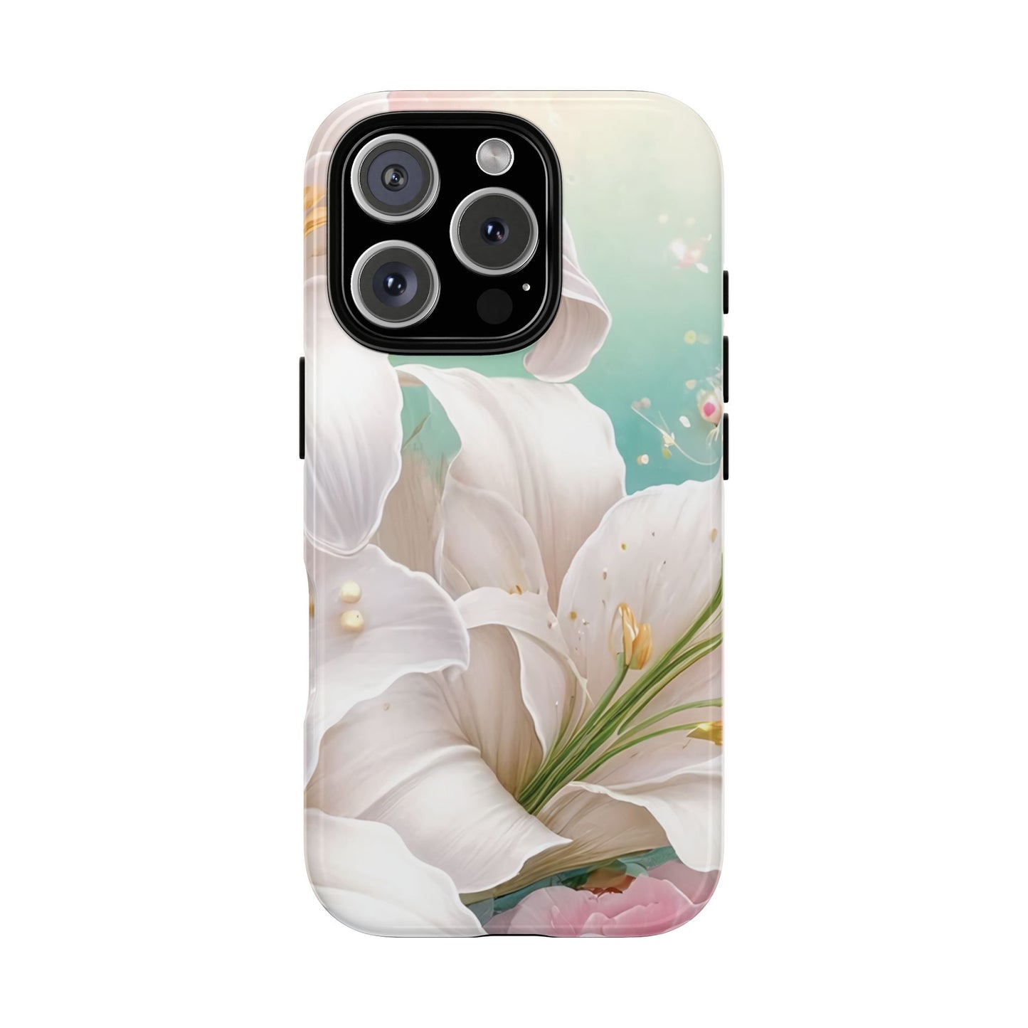 Elegant Floral Phone Case - Tough Protection with Beauty