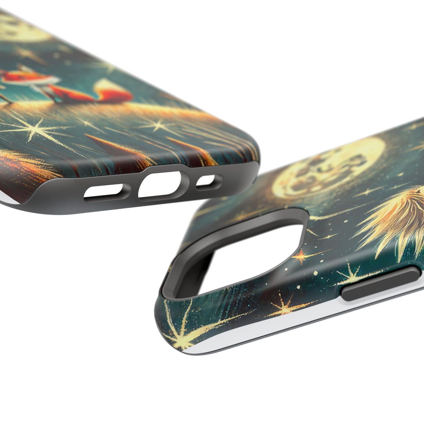 Whimsical Space Adventure Magnetic Phone Case - Kid-Friendly Design