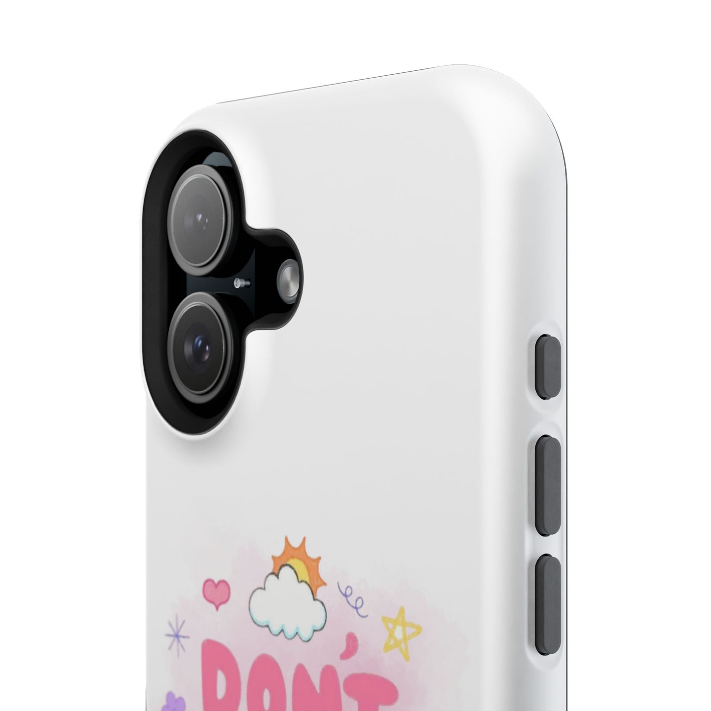 Inspirational Phone Case - "Don't Give Up!" Impact-Resistant Design