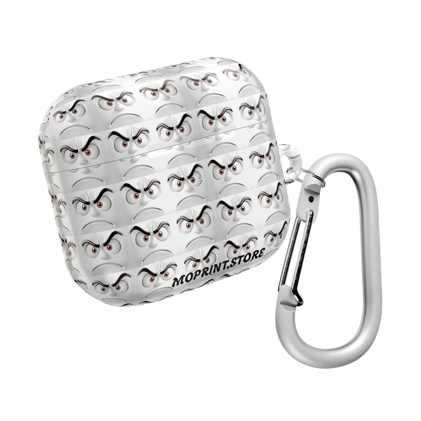 Angry Eyes AirPod Case - Fun, Protective Accessory for Tech Lovers