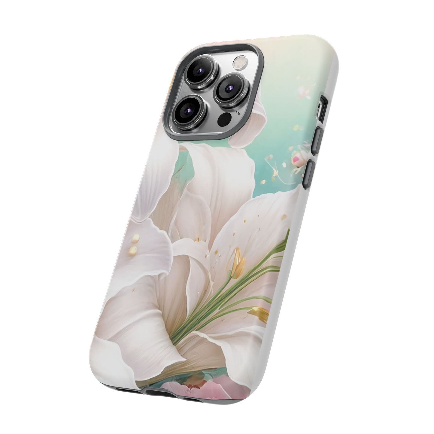 Elegant Floral Phone Case - Tough Protection with Beauty