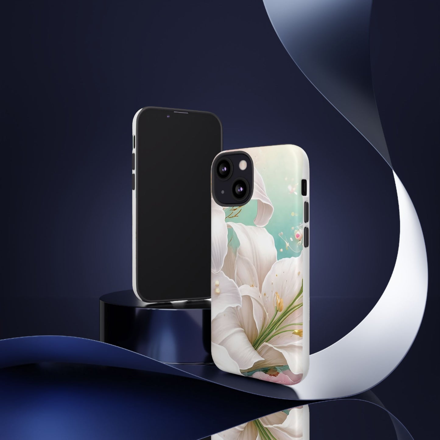 Elegant Floral Phone Case - Tough Protection with Beauty