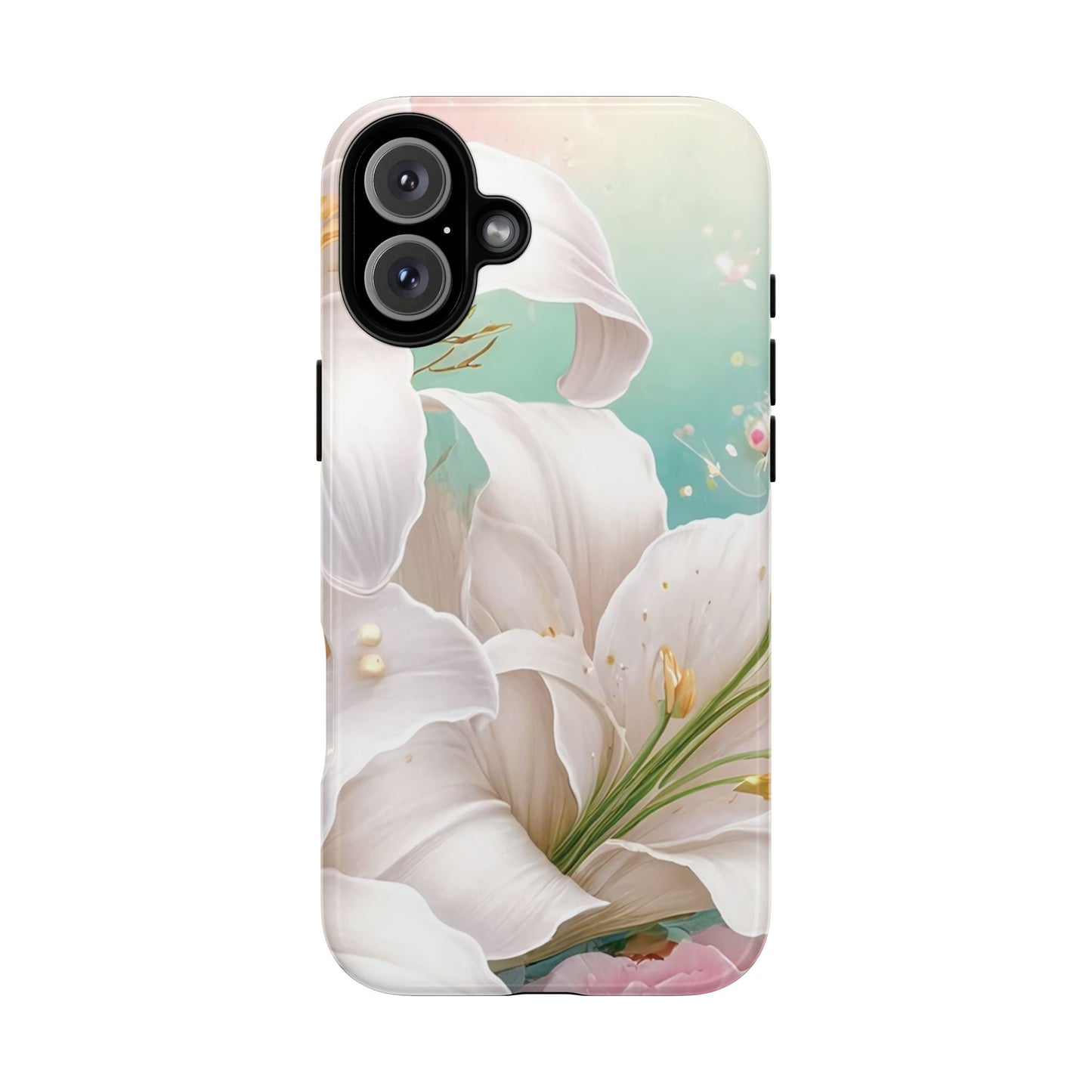 Elegant Floral Phone Case - Tough Protection with Beauty