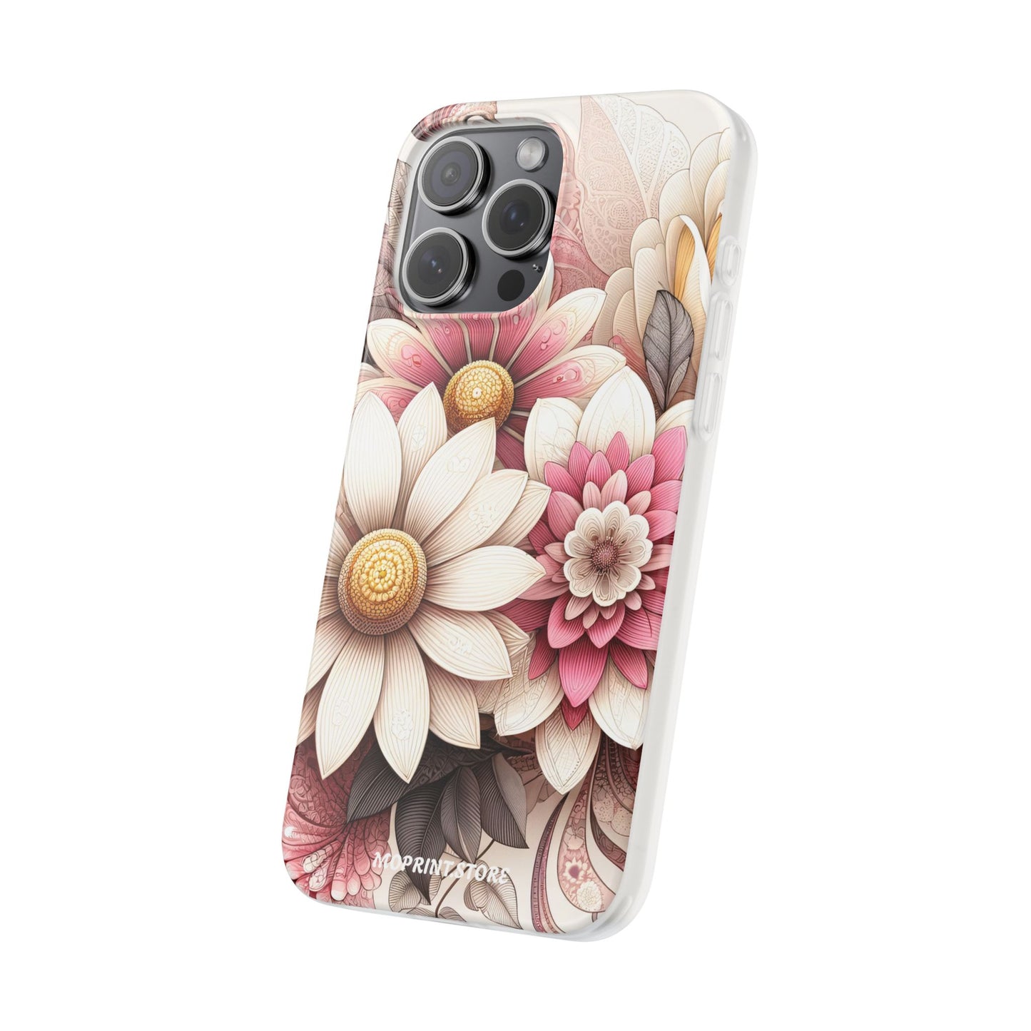Floral Flexi Case - Vibrant Flower Design for iPhone and Android