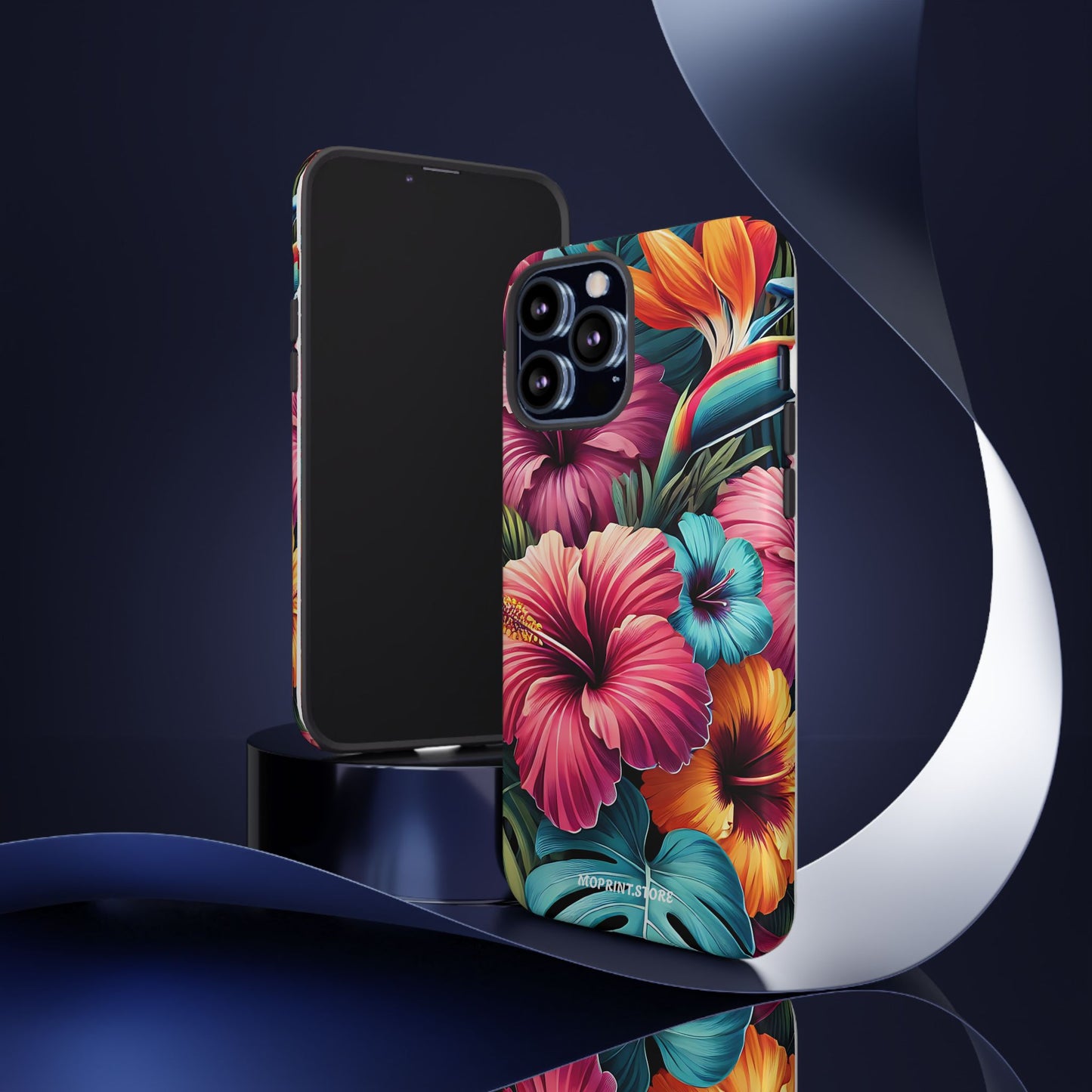 Tropical Floral Phone Case - Tough, Stylish & Colorful