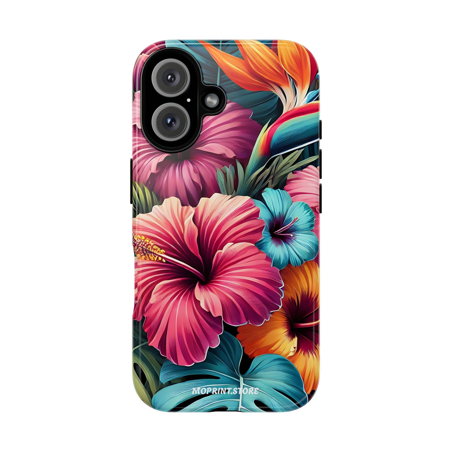 Tropical Floral Phone Case - Tough, Stylish & Colorful