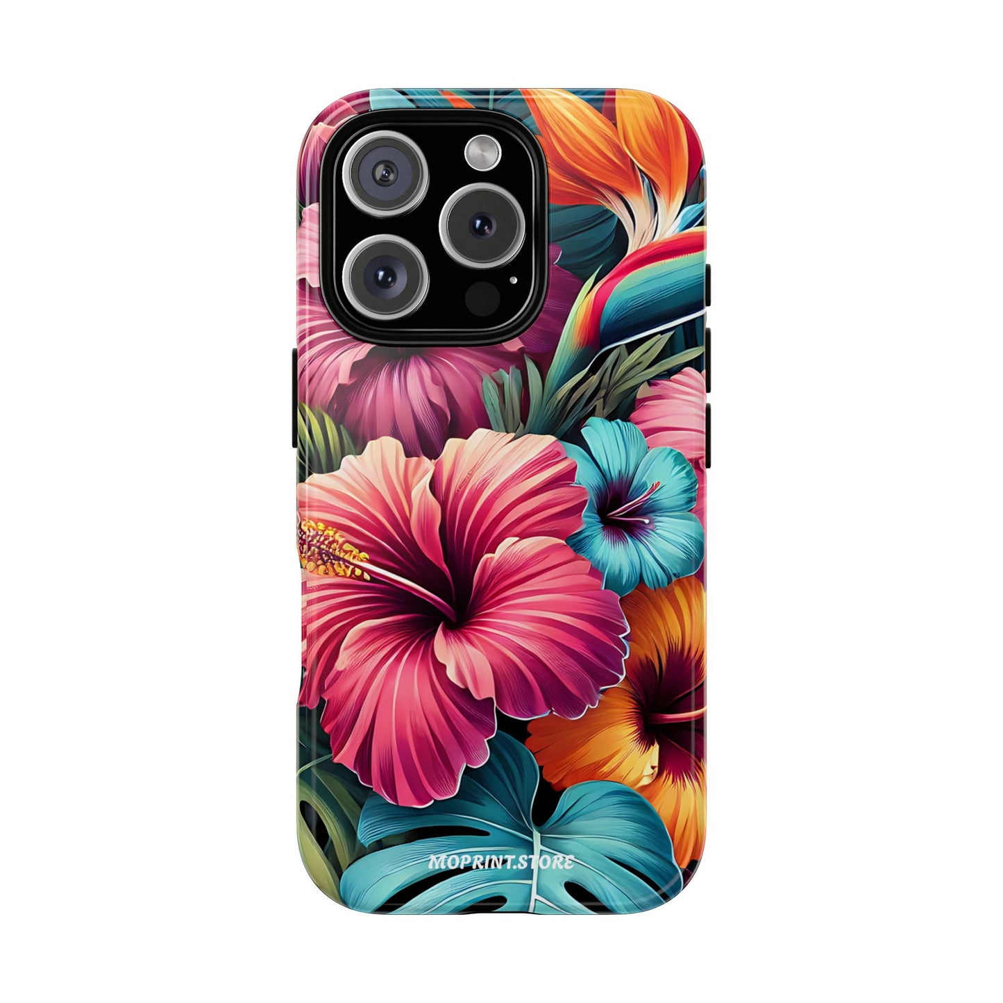 Tropical Floral Phone Case - Tough, Stylish & Colorful