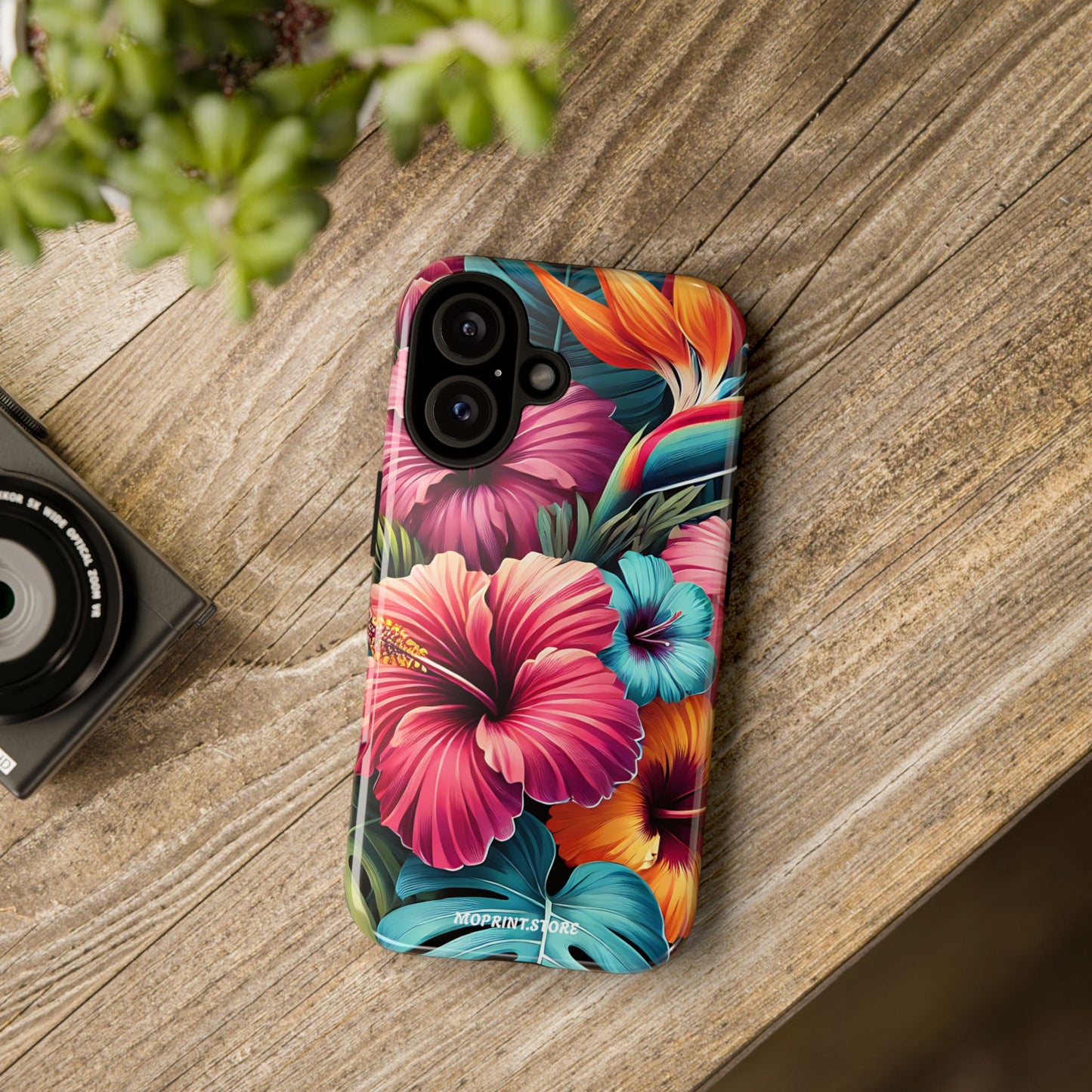 Tropical Floral Phone Case - Tough, Stylish & Colorful