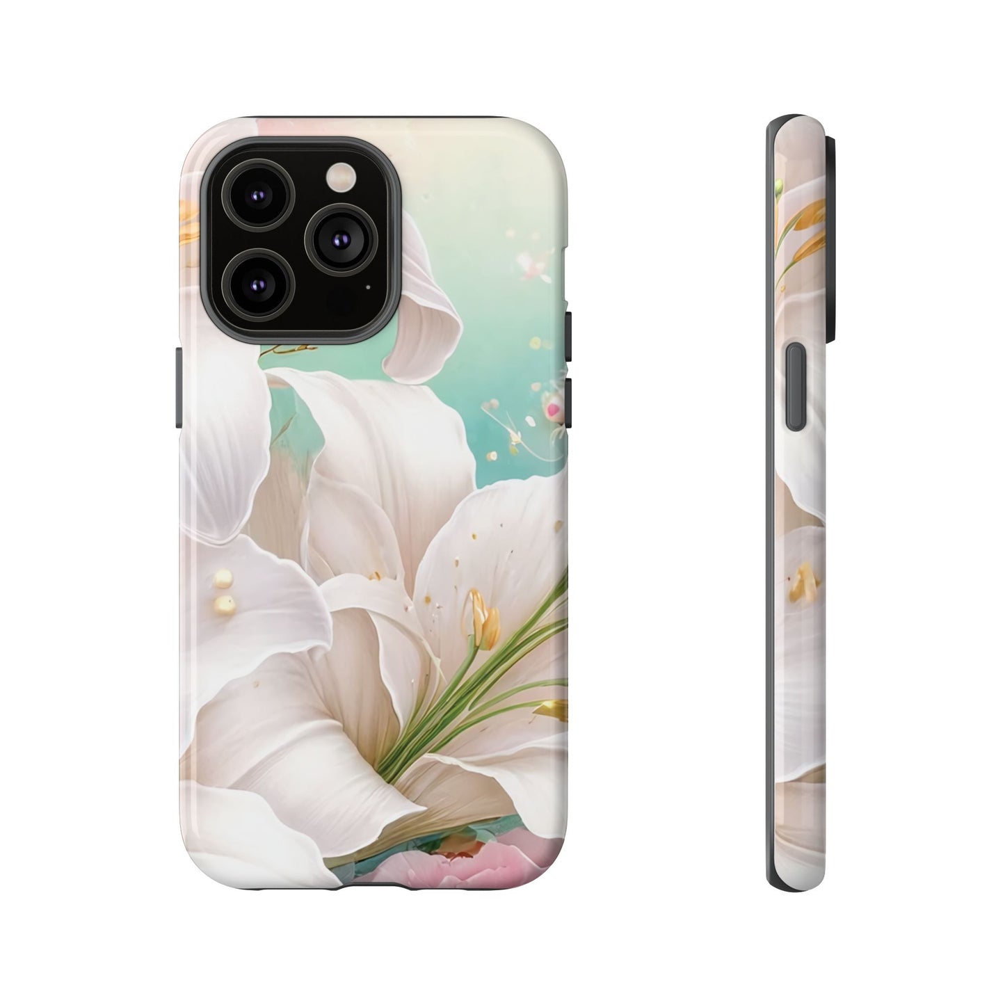 Elegant Floral Phone Case - Tough Protection with Beauty