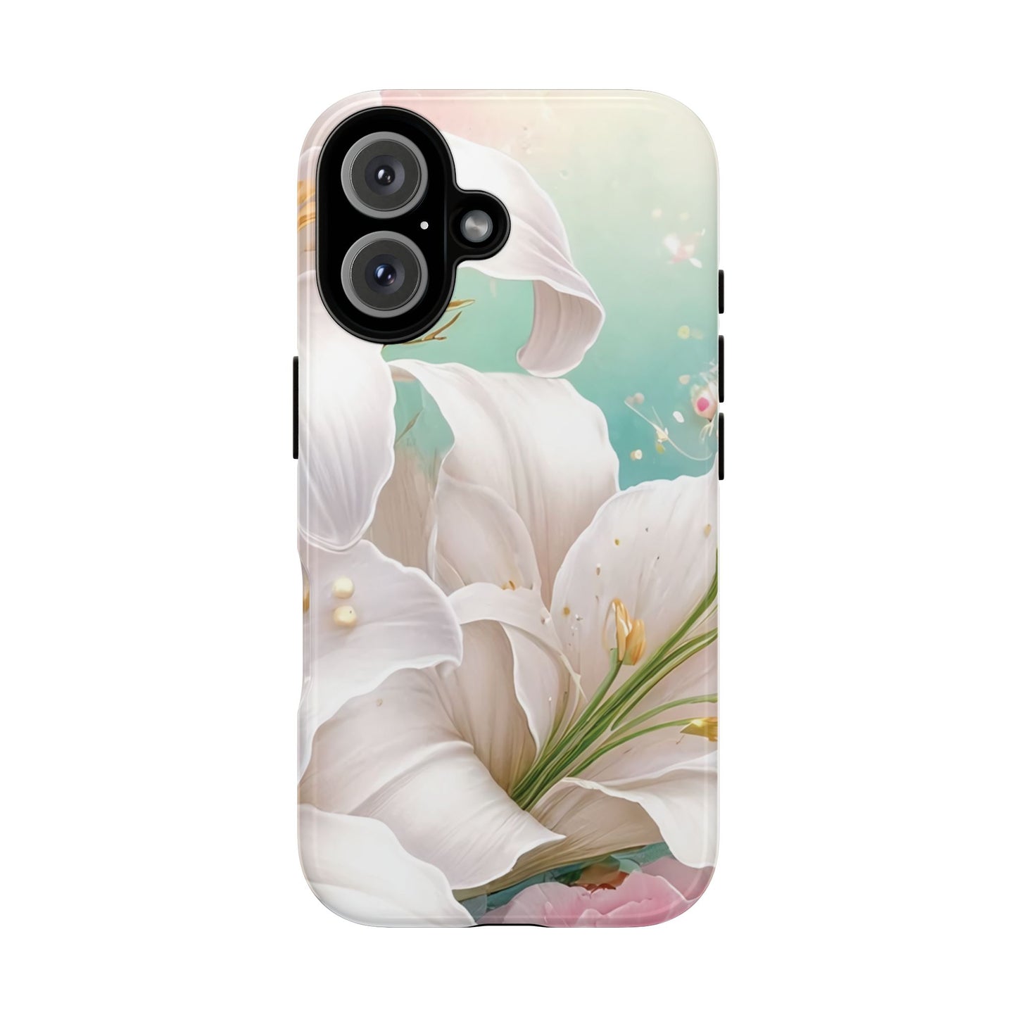 Elegant Floral Phone Case - Tough Protection with Beauty