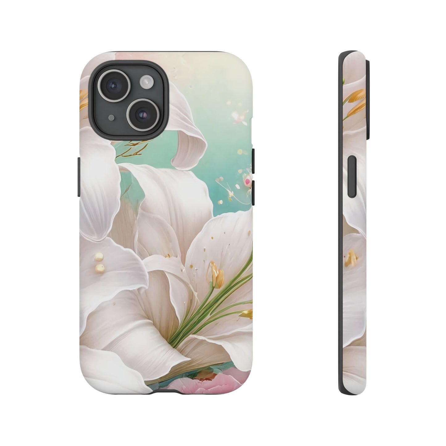 Elegant Floral Phone Case - Tough Protection with Beauty