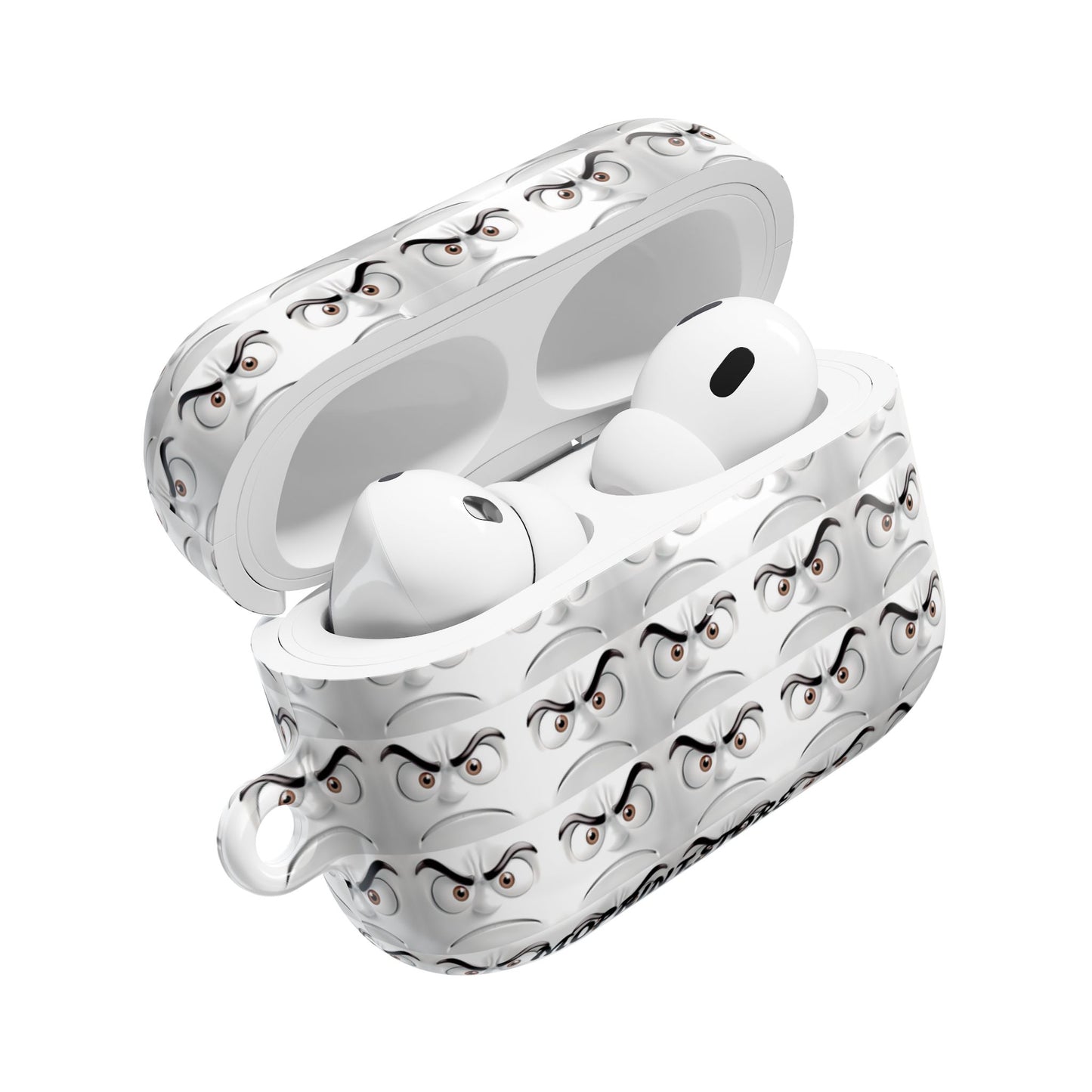 Angry Eyes AirPod Case - Fun, Protective Accessory for Tech Lovers