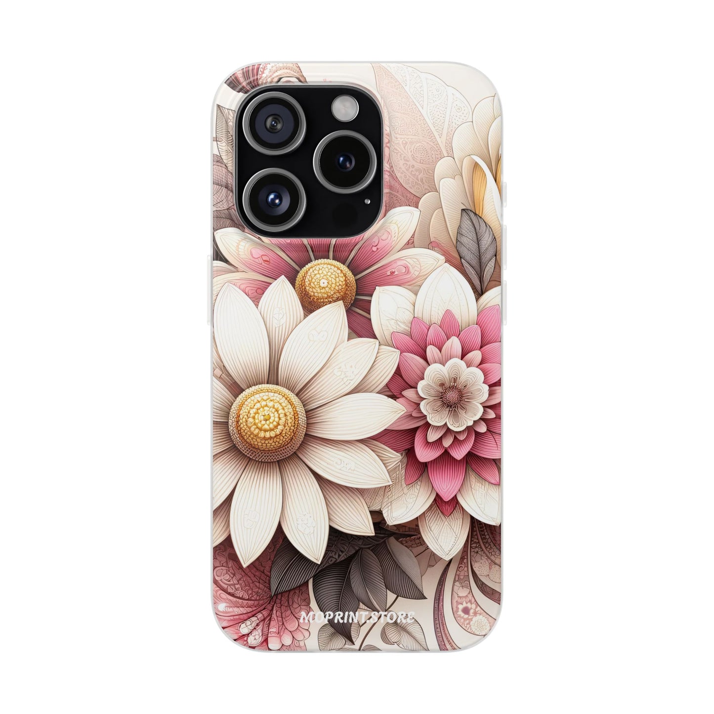 Floral Flexi Case - Vibrant Flower Design for iPhone and Android