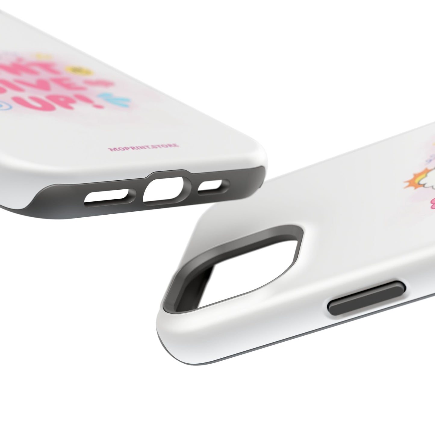 Inspirational Phone Case - "Don't Give Up!" Impact-Resistant Design