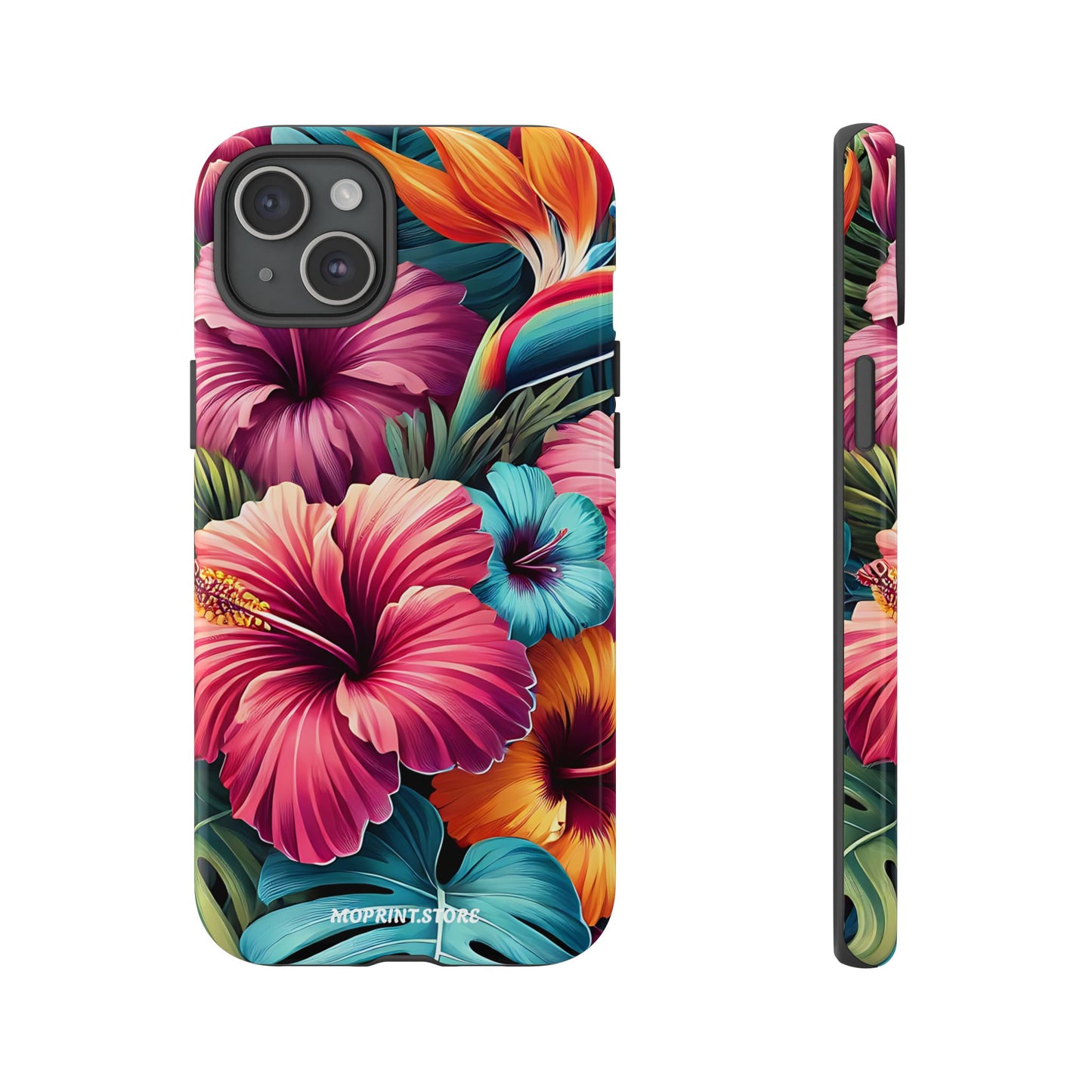 Tropical Floral Phone Case - Tough, Stylish & Colorful