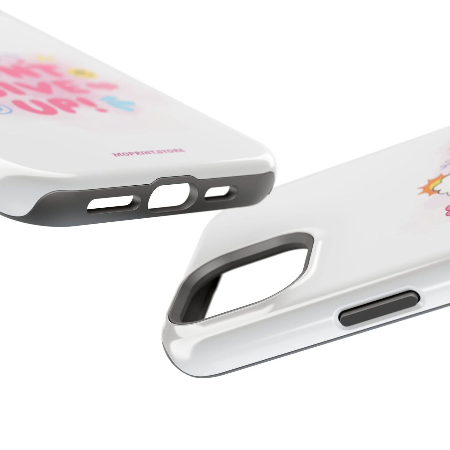 Inspirational Phone Case - "Don't Give Up!" Impact-Resistant Design