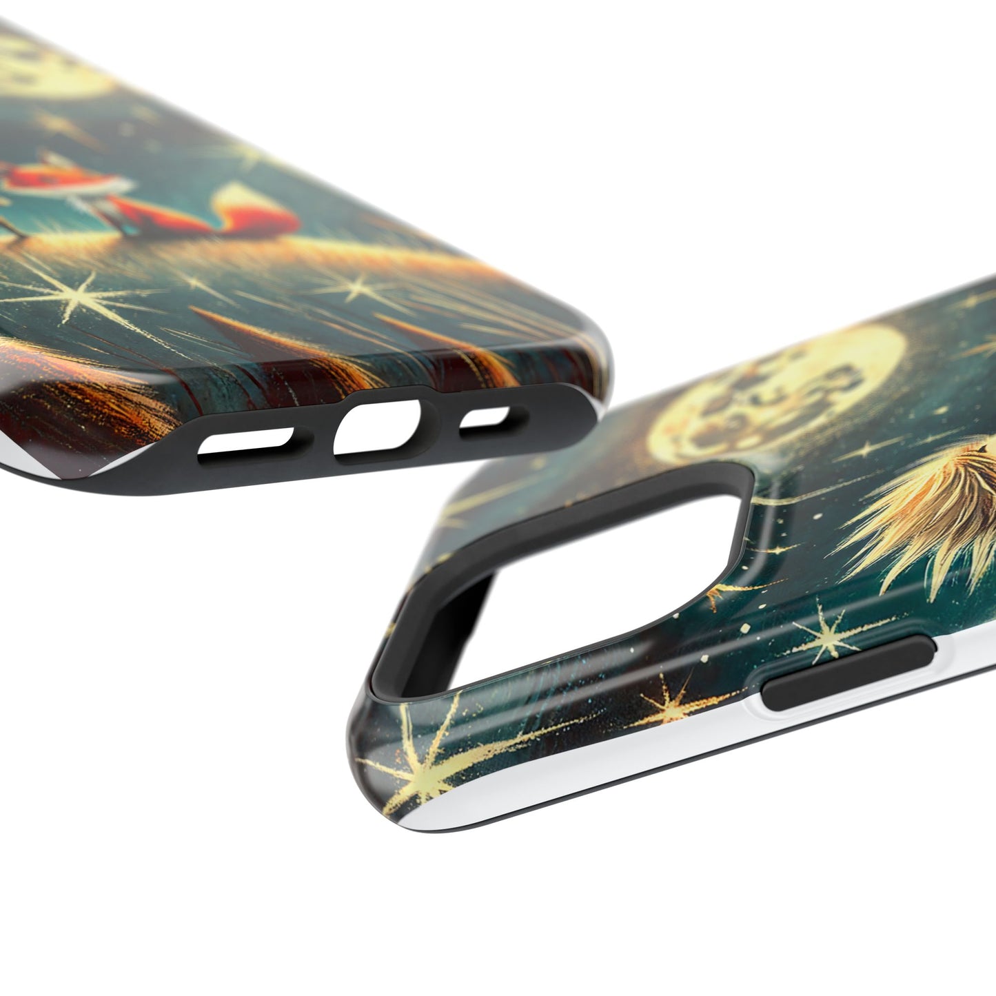 Whimsical Space Adventure Magnetic Phone Case - Kid-Friendly Design