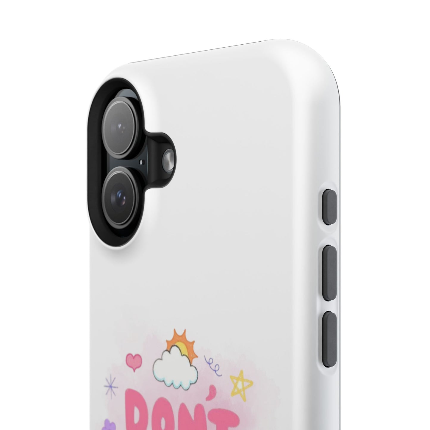 Inspirational Phone Case - "Don't Give Up!" Impact-Resistant Design