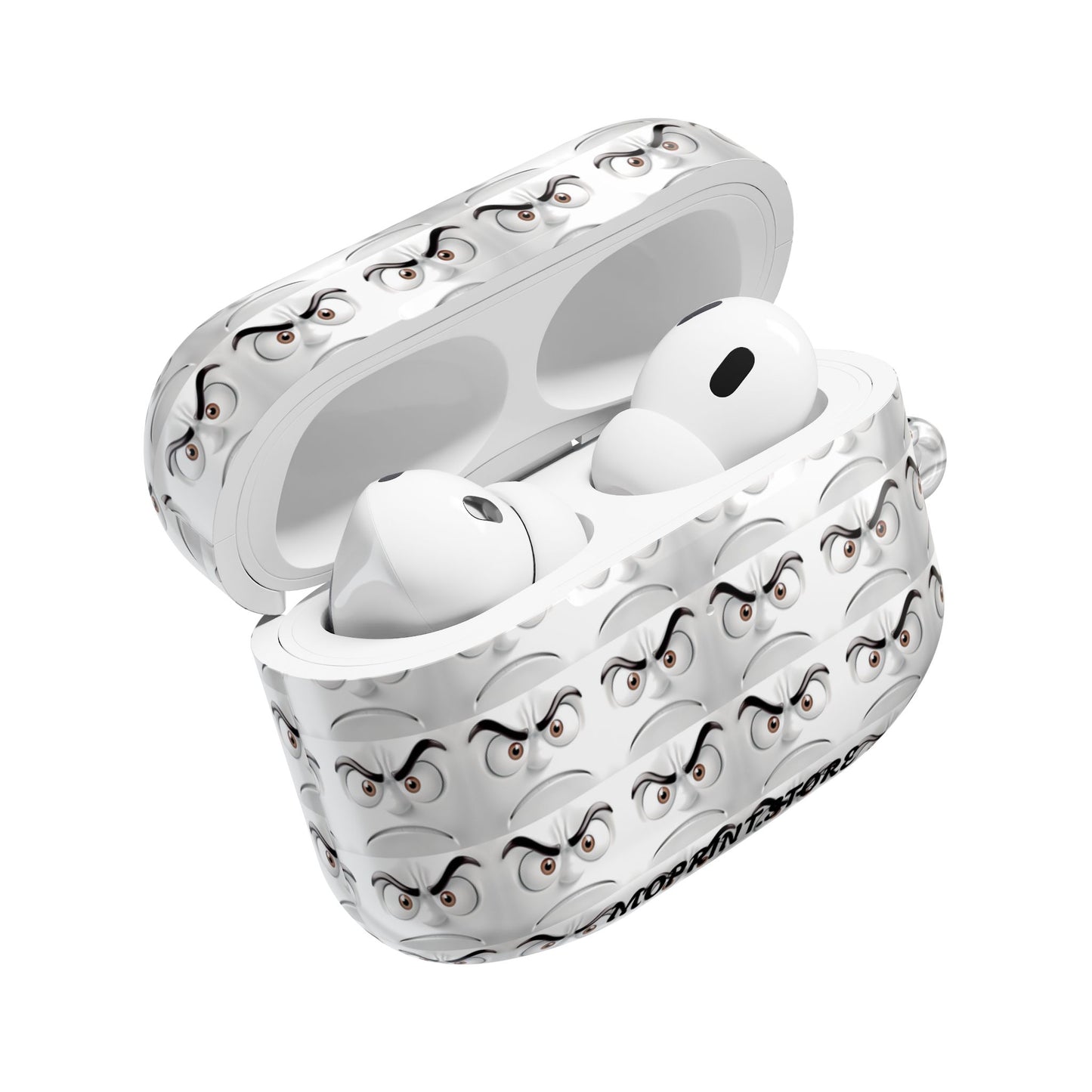 Angry Eyes AirPod Case - Fun, Protective Accessory for Tech Lovers