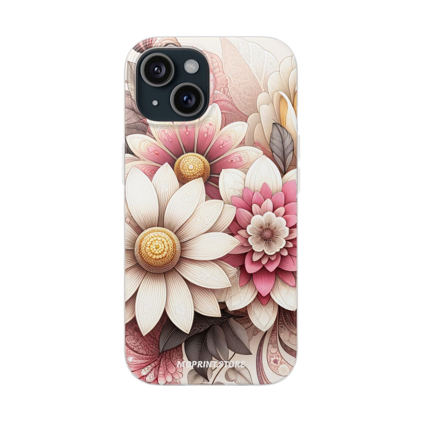 Floral Flexi Case - Vibrant Flower Design for iPhone and Android