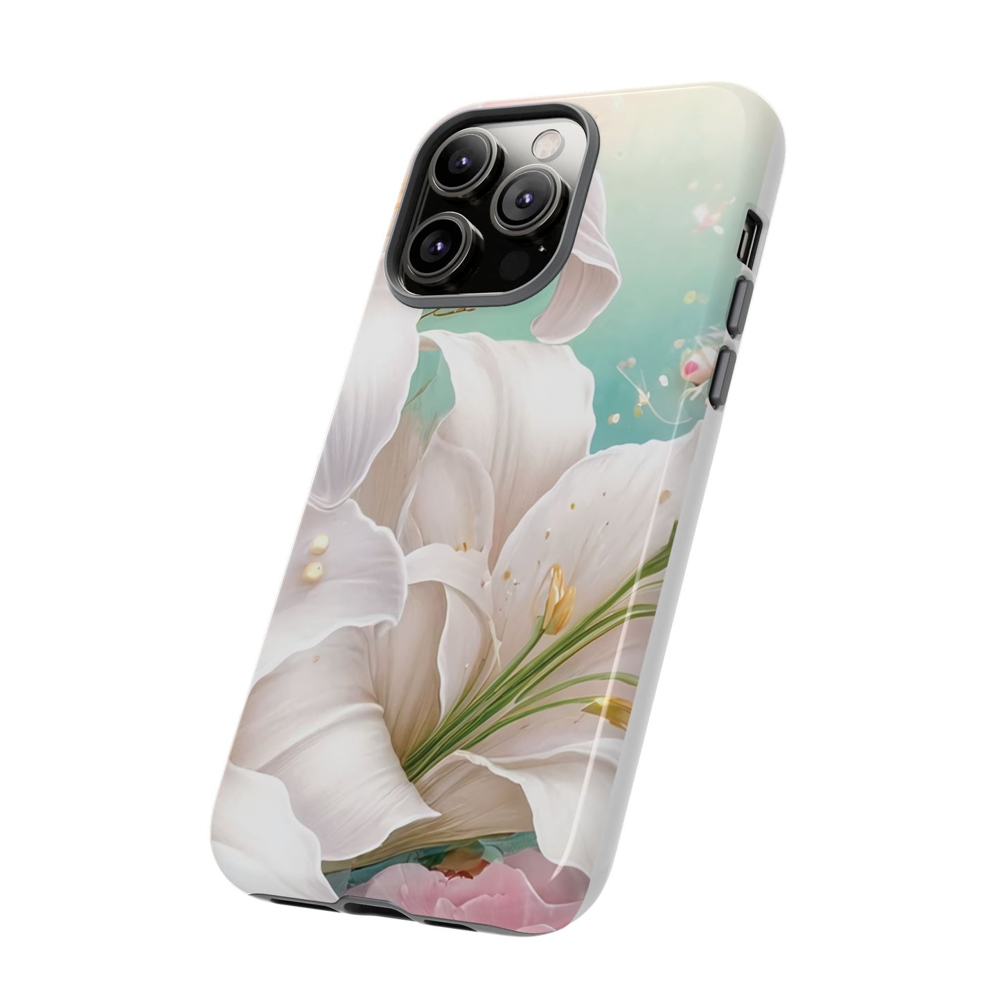 Elegant Floral Phone Case - Tough Protection with Beauty