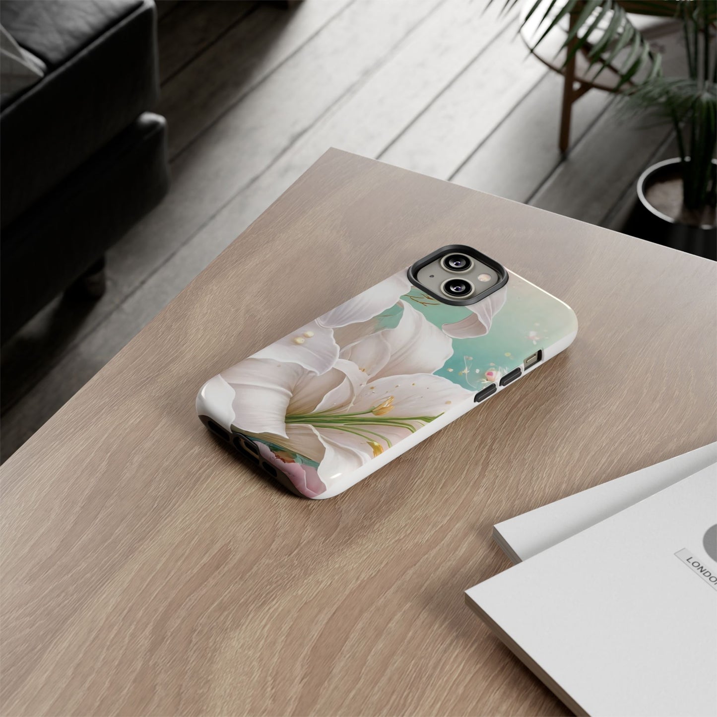 Elegant Floral Phone Case - Tough Protection with Beauty