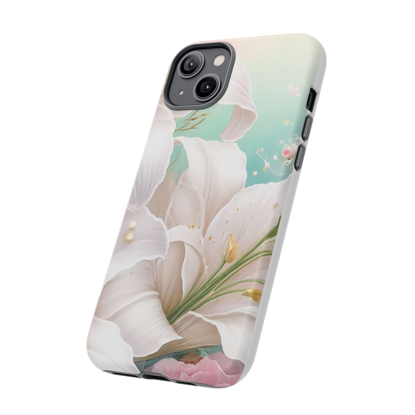 Elegant Floral Phone Case - Tough Protection with Beauty